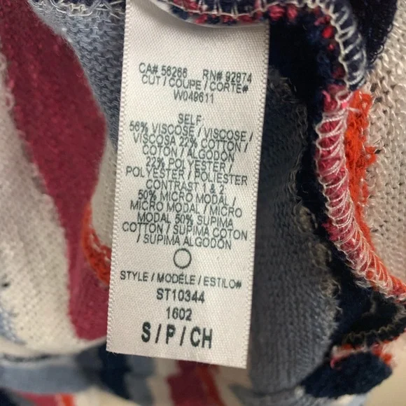 SPLENDID Rancho Stripe Knit Open Front Cardigan - Picture 15 of 16